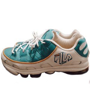 FILA Silva Trainer Men's White/Bbay/Gfus Athletic Casual Sneakers Shoes Size 8